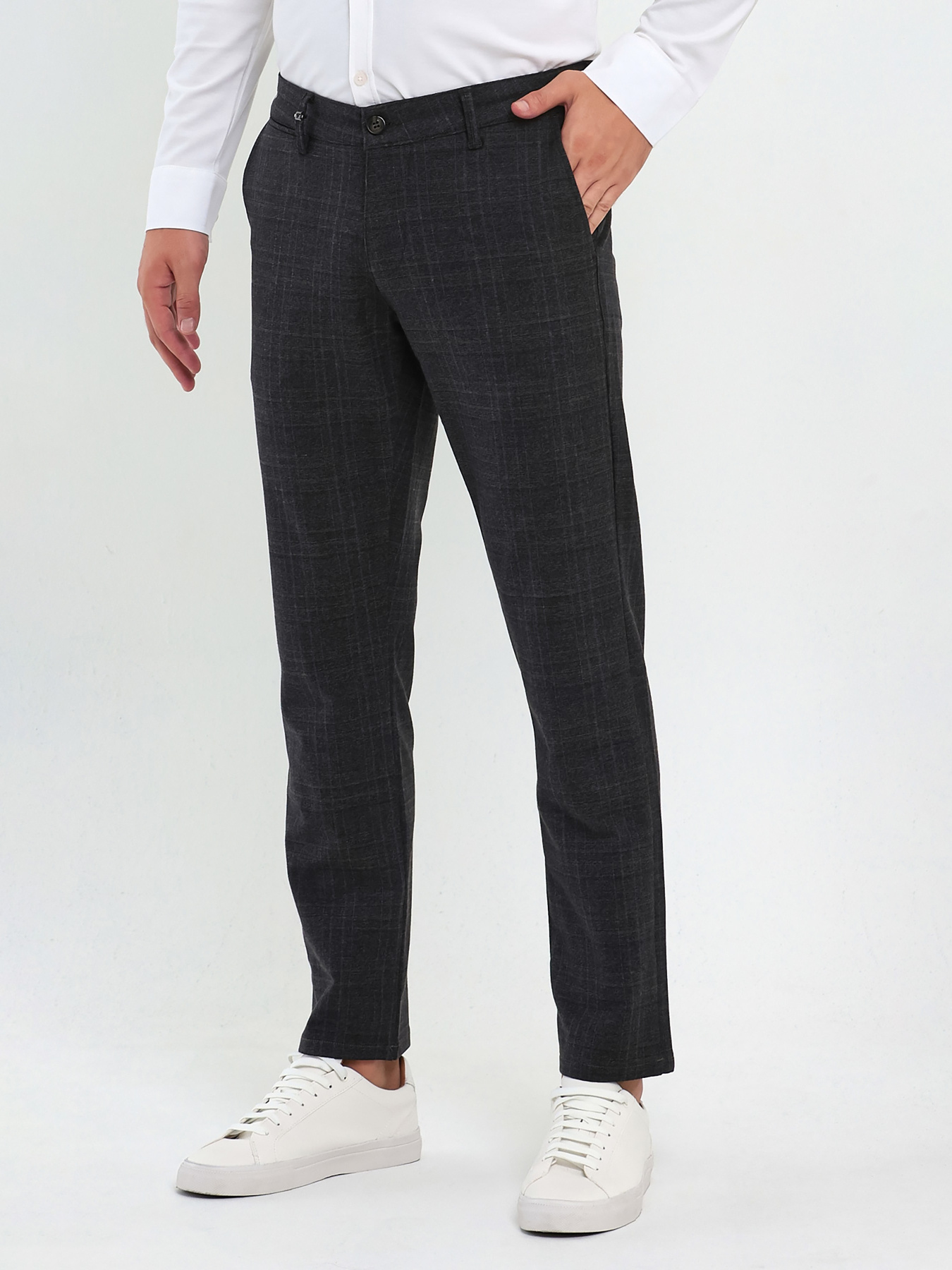 Штани Trend Collection модель TC9305GreyBrownSHTN Фото