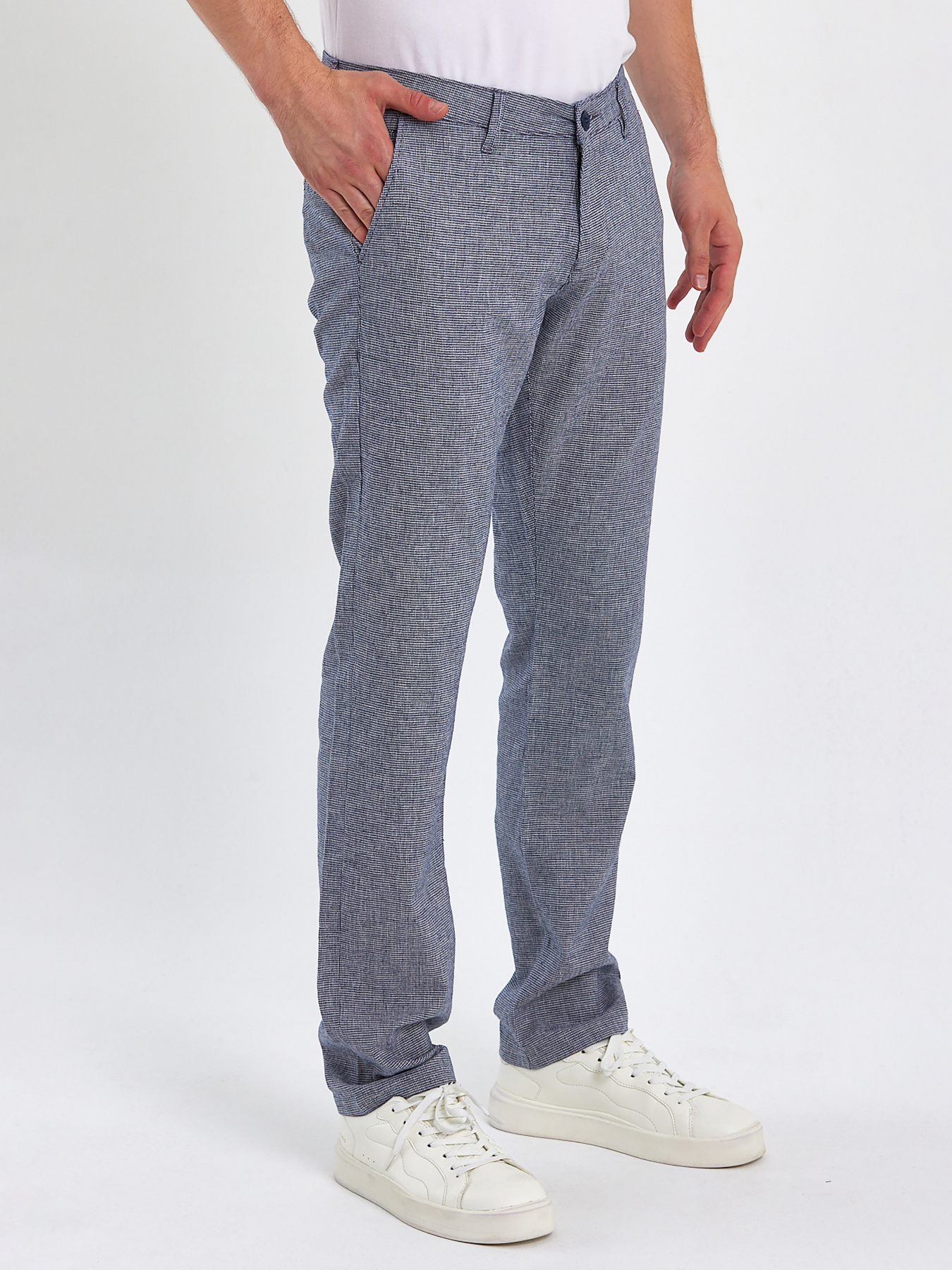 Брюки Trend Collection модель TC9018GreyBlackSHTN Фото