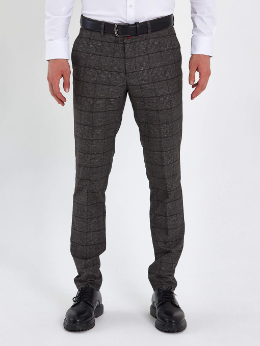 Брюки Trend Collection модель TC9011BrownSHTN Фото