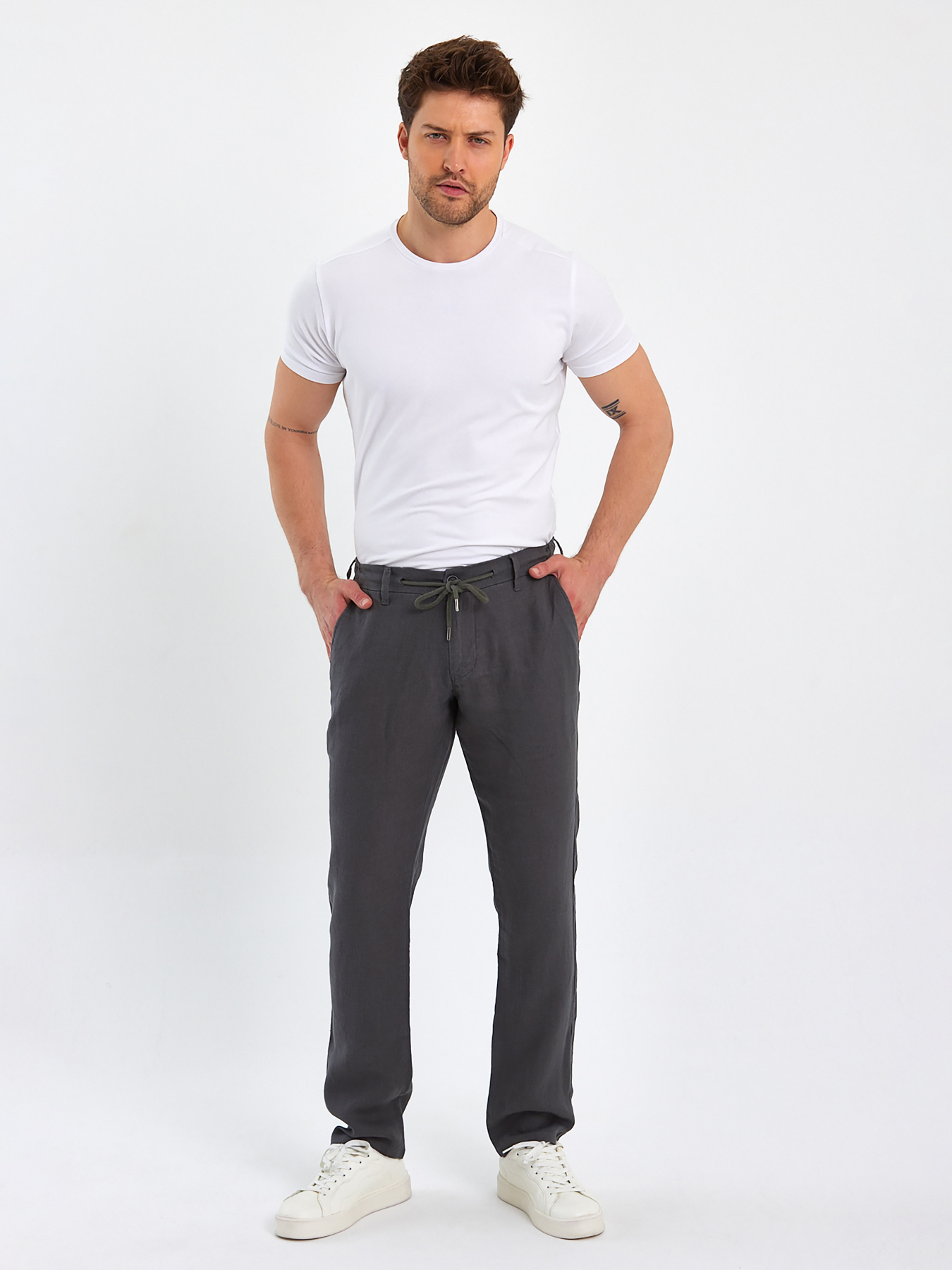 Брюки Trend Collection модель TC8841GreyGreenSHTN Брюки Trend Collection модель TC8841GreyGreenSHTN Фото