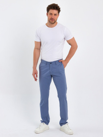 Брюки Trend Collection модель TC8660GreyBlueSHTN Фото