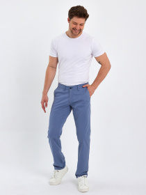 Брюки Trend Collection модель TC8660GreyBlueSHTN Фото