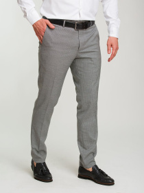 Брюки Trend Collection модель TC6049GreyBlackSHTN Фото