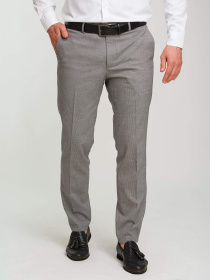 Брюки Trend Collection модель TC6049GreyBlackSHTN Фото