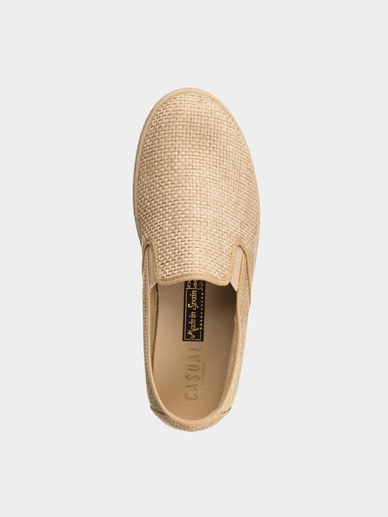 Сліпони та мокасини Casual модель Кеж-Q 7672 beige-м-191 Фото