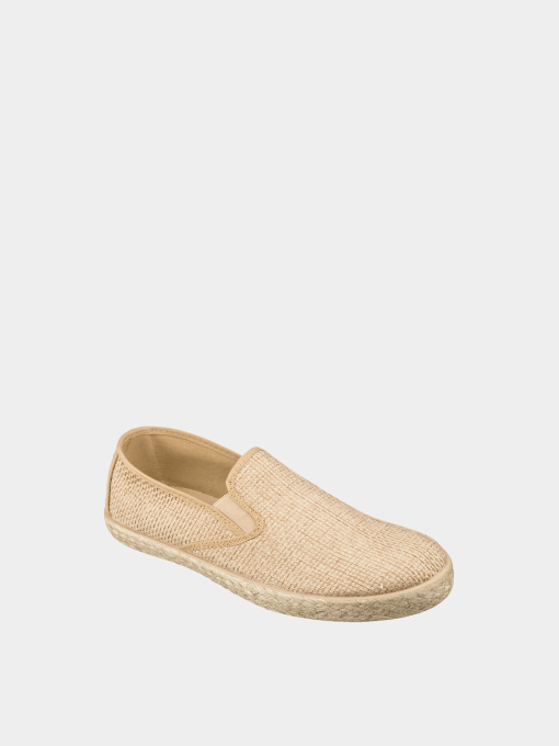 Слипоны и мокасины Casual модель Кеж-Q 7672 beige-м-191 Фото