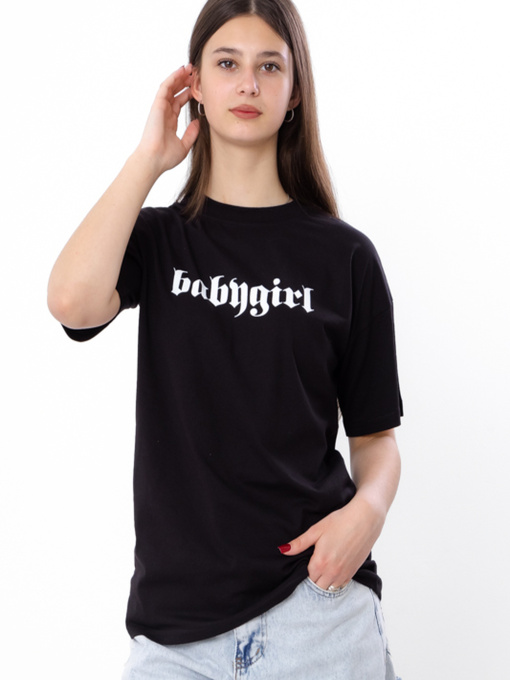Футболки и поло Носи своє модель 6414-001-33-2-chornij-baby-girl Фото