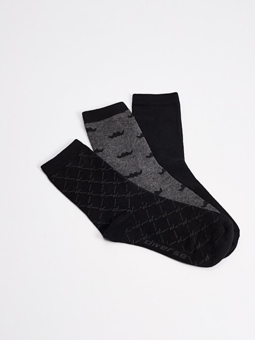 Шкарпетки та гольфи DIVERSE Mustasz 3pack Ii модель 10038135 Фото