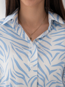 Сорочки RiMari модель 0224-blakitnij-print Фото