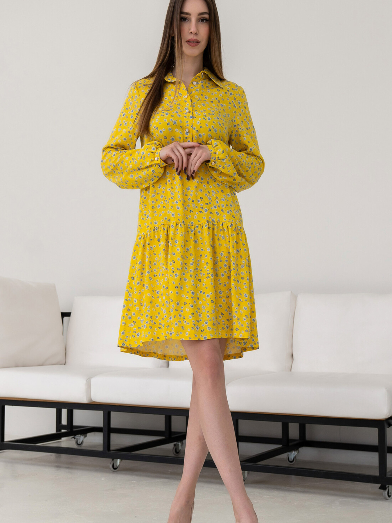 Сукні RiMari модель 0824-zhovtij Сукні RiMari модель 0824-zhovtij Фото