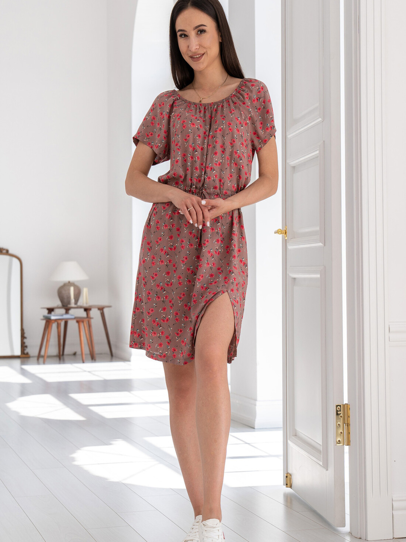 Сукні RiMari модель 0624-kapuchino-print Фото