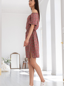 Сукні RiMari модель 0624-kapuchino-print Фото