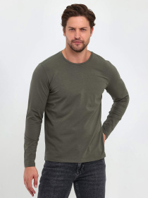 Худи и свитшоты Trend Collection модель TC9413KhakiLNGSLV Фото
