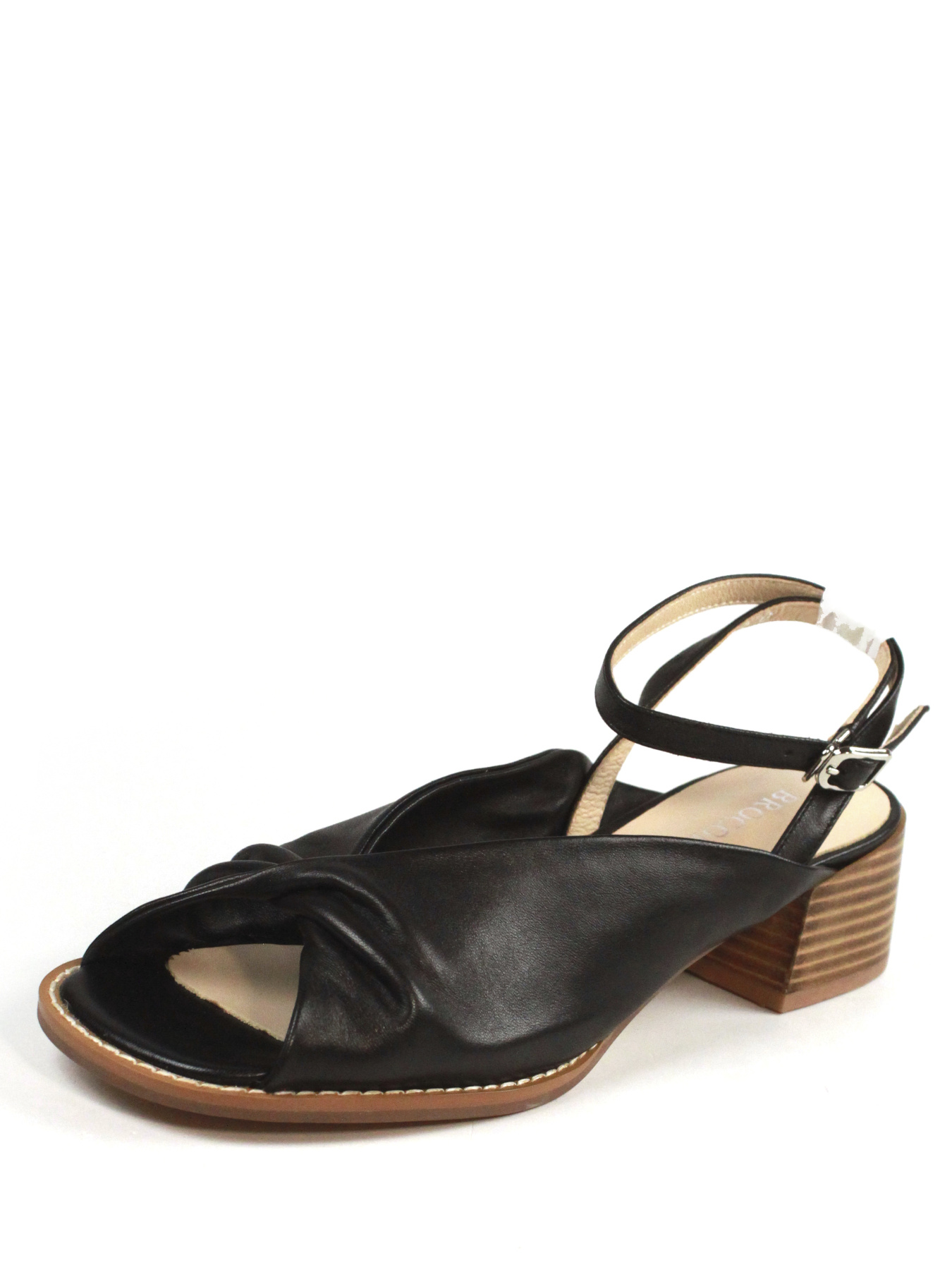 Босоніжки It-girl модель 1932-01-A132-black Фото