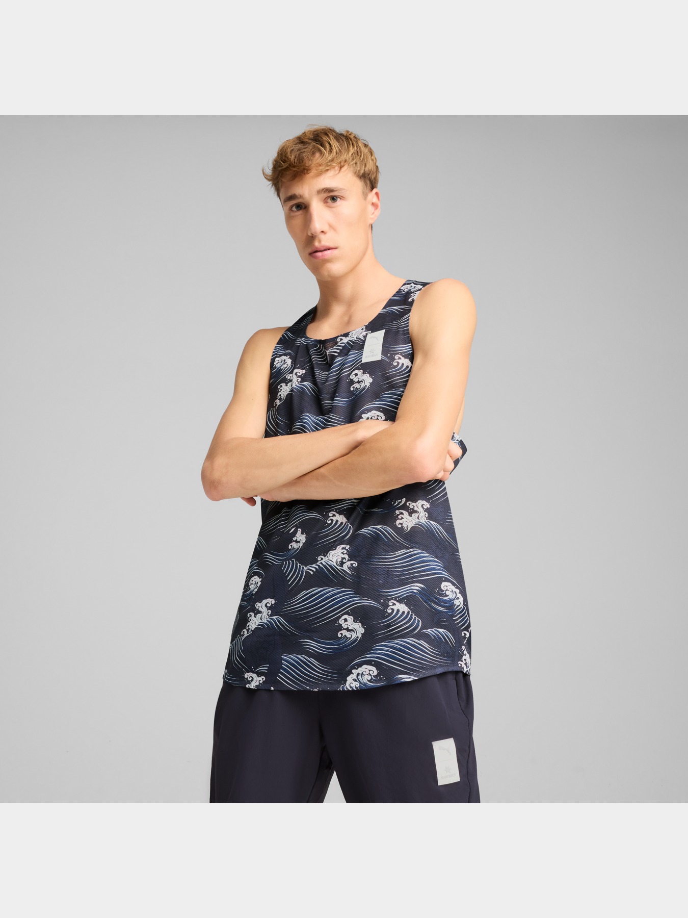 Футболки и поло PUMA M x Saysky Singlet Aop модель 526956 Футболки и поло PUMA M x Saysky Singlet Aop модель 526956 Фото