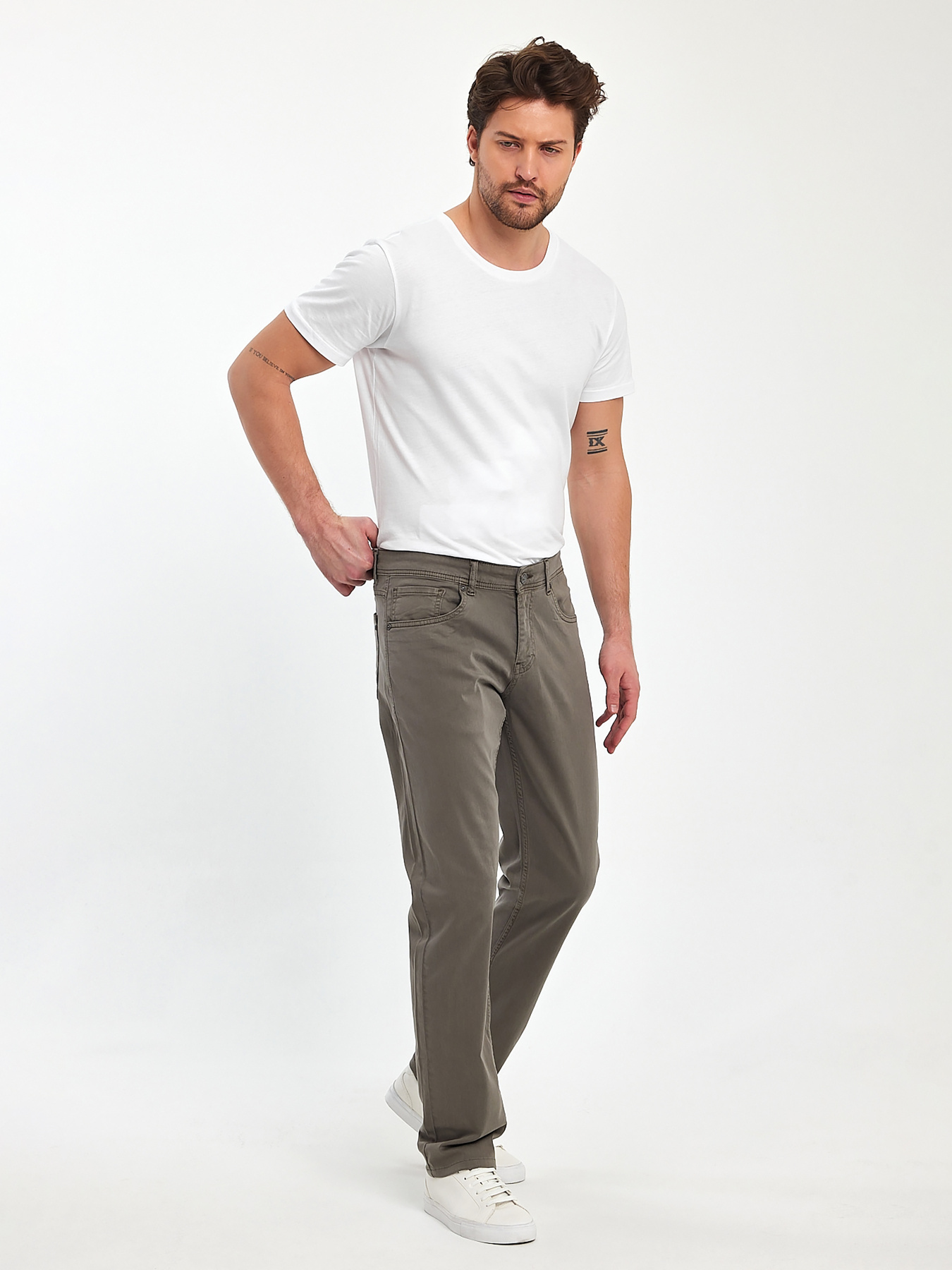 Джинси Trend Collection модель TC12120GreyBeigeDZHNS Фото