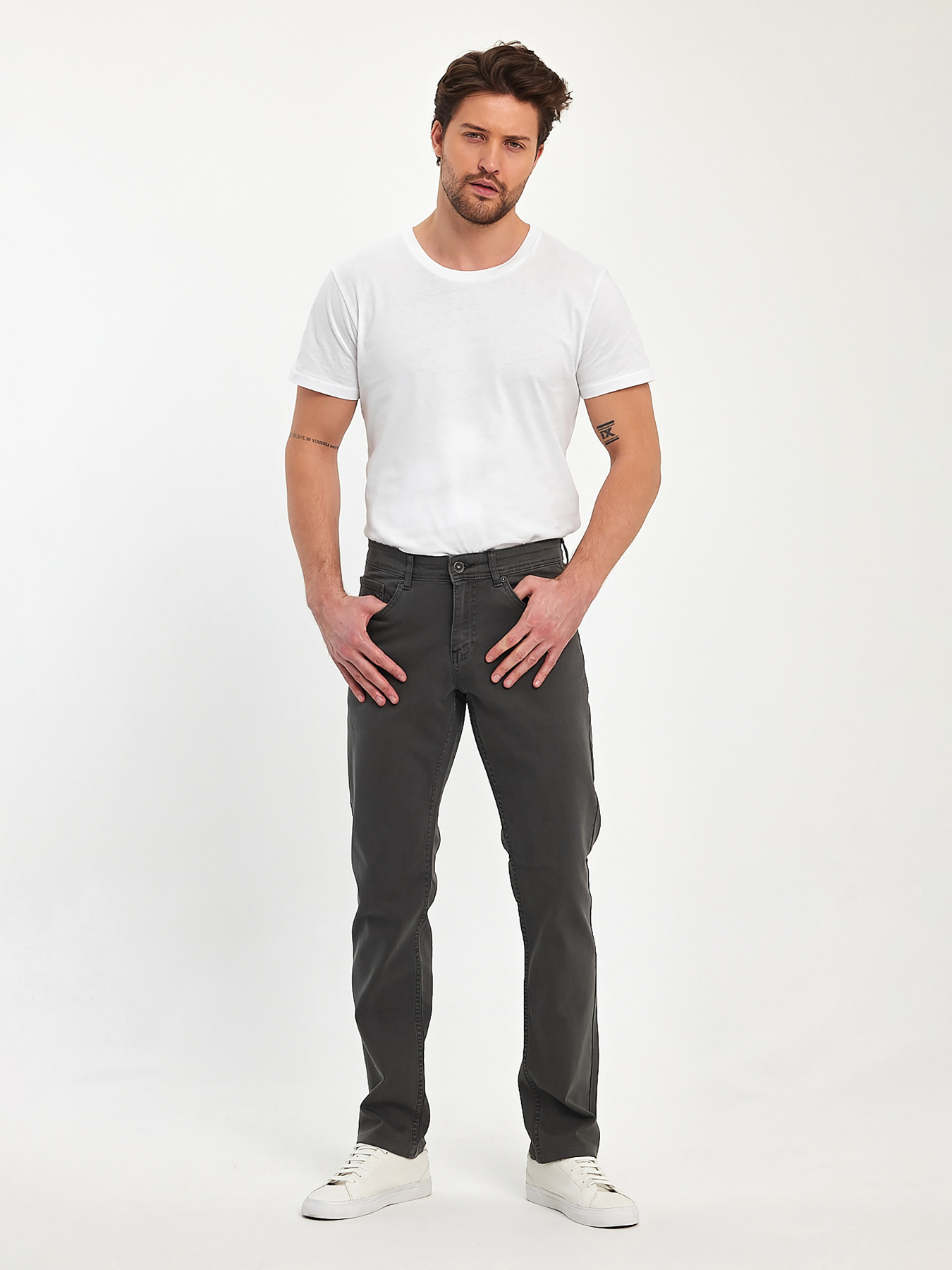 Джинсы Trend Collection модель TC11139KhakiDZHNS Фото
