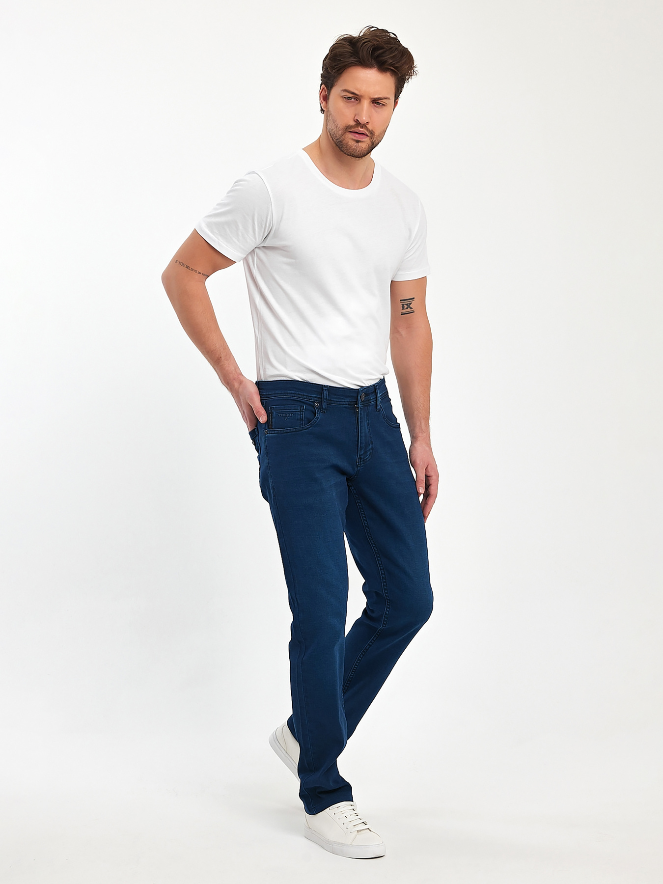 Джинсы Trend Collection модель TC10790GreenBlueDZHNS Фото