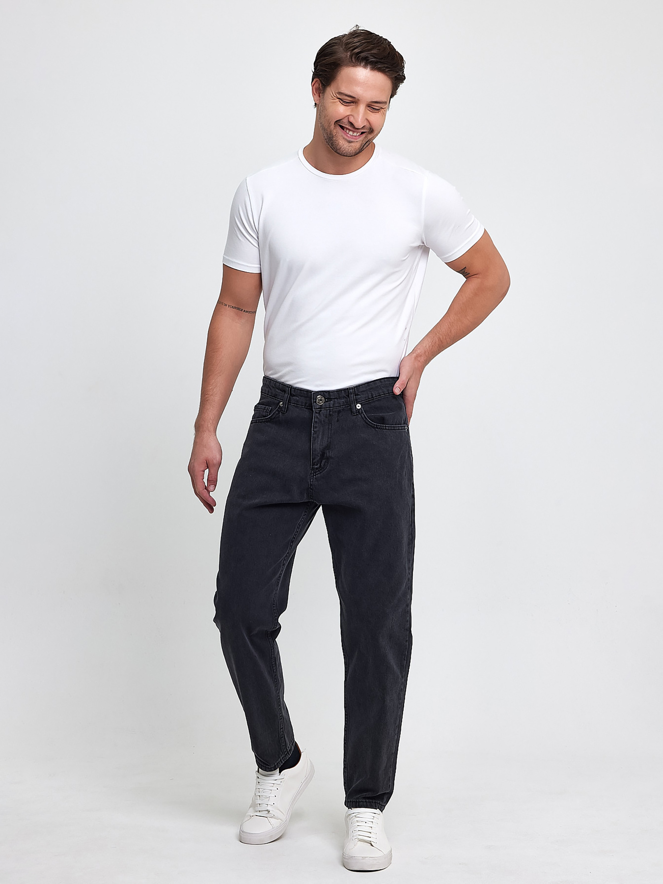 Джинсы Trend Collection модель TC9805BlackGreyDZHNS Фото
