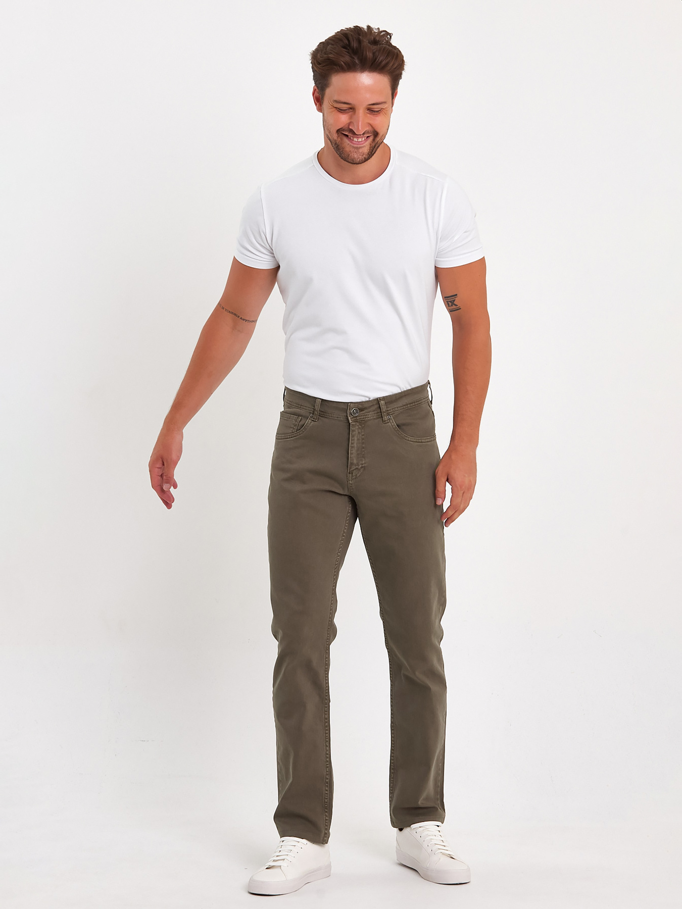 Джинси Trend Collection модель TC9222OliveDZHNS Фото