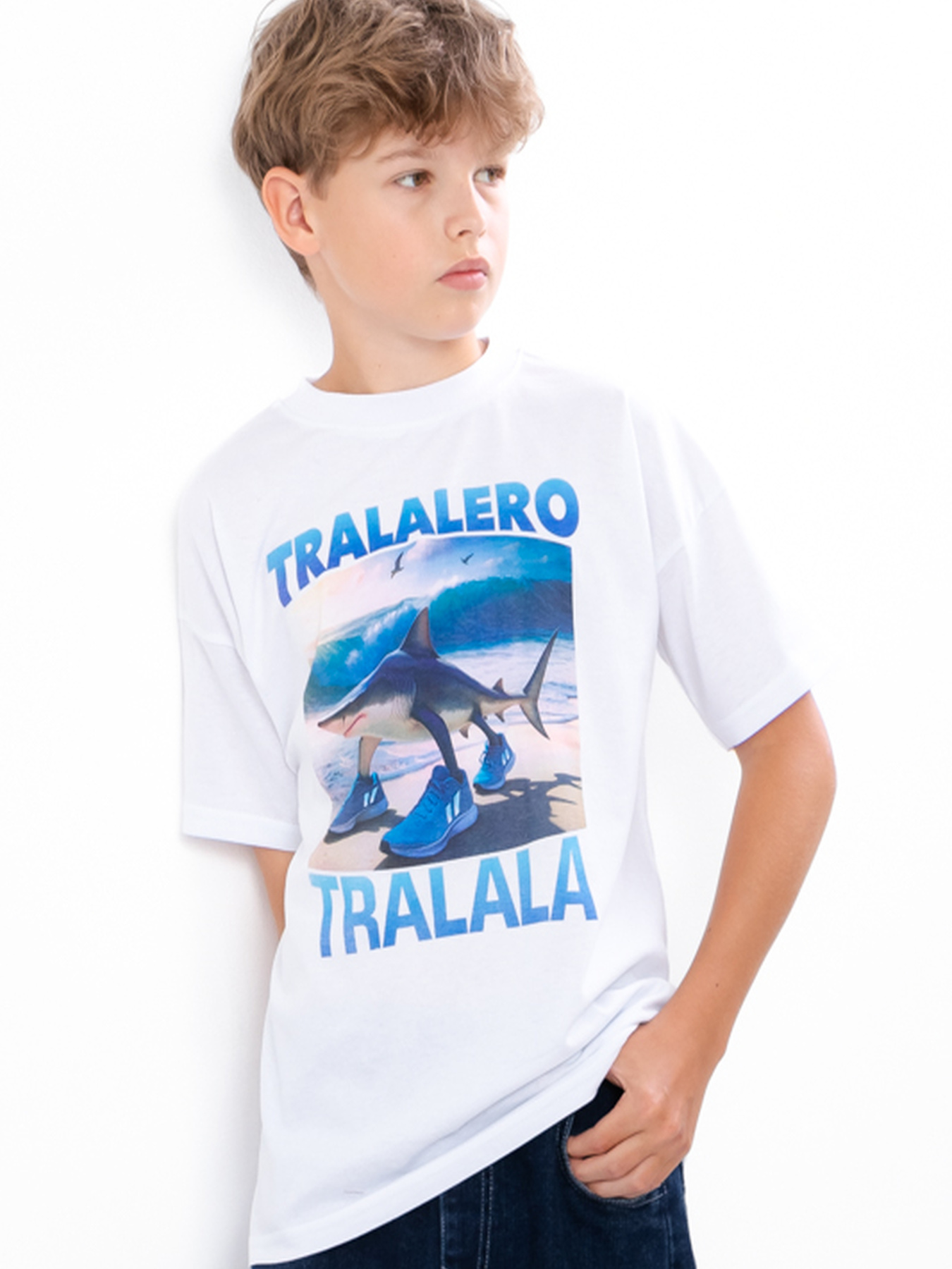 Футболки и поло Носи своє модель 6414-001-33-3-tralalero-tralala Фото