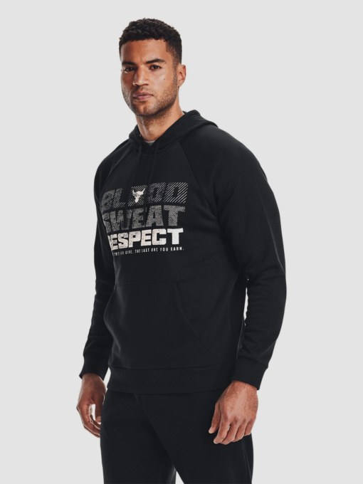 Худі та світшоти Under Armour Pjt Rock Rival Fleece Hd - Md модель 1367109-001 Фото