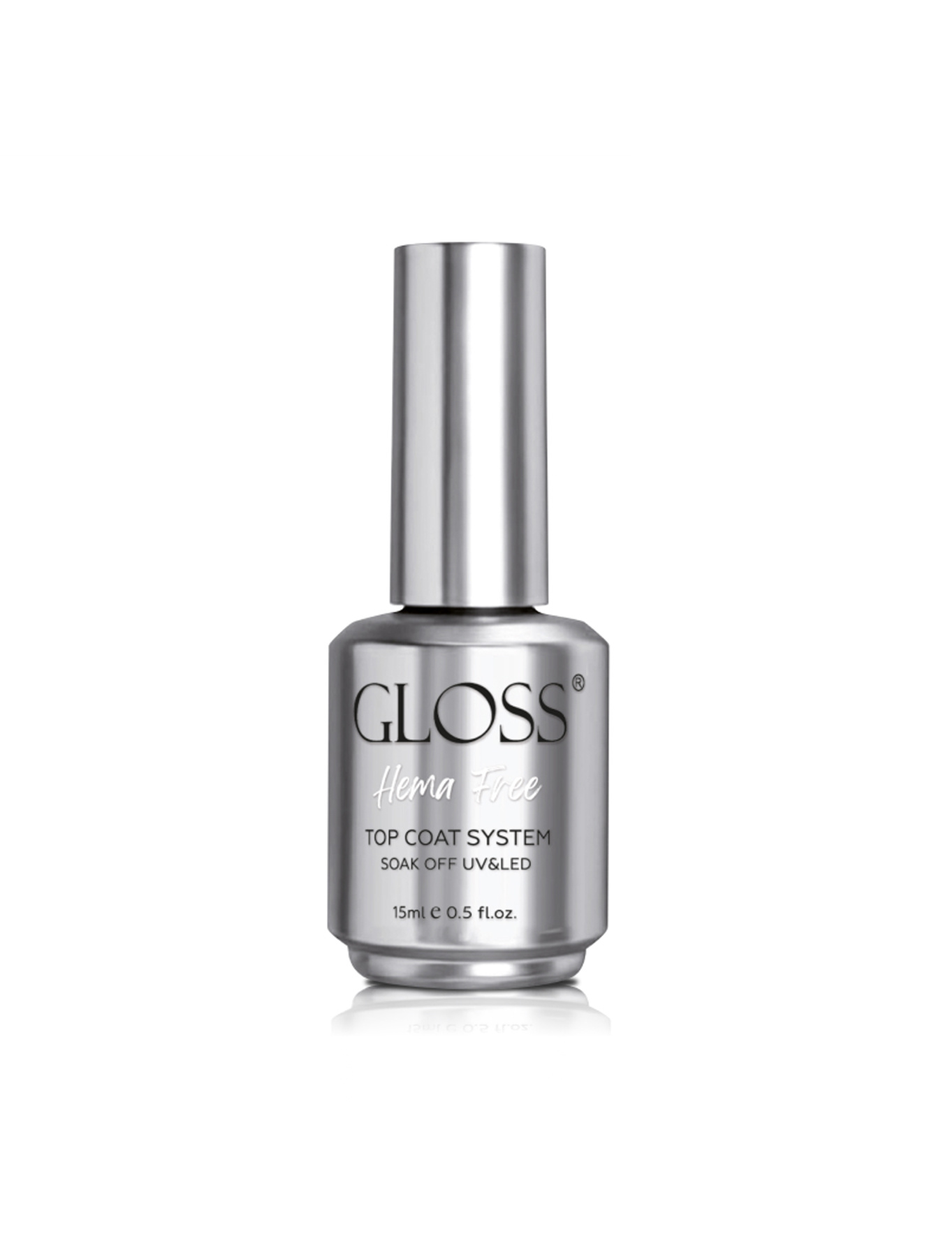 HEMA Free Top GLOSS – безопасное глянцевое финишное покрытие без липкого слоя Hema-free GLOSS COMPANY модель 4823271411858 Фото