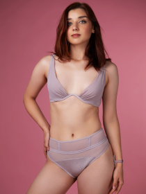 Нижня білизна Brabrabra модель SLZ24701073_grey-lilac Фото
