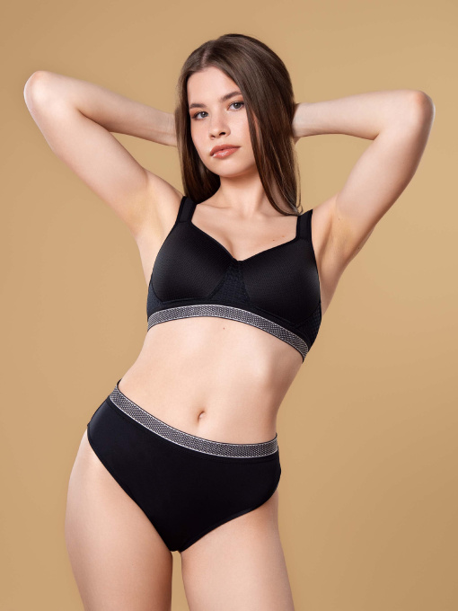 Нижнее белье Brabrabra модель SLZ27402121_black Фото