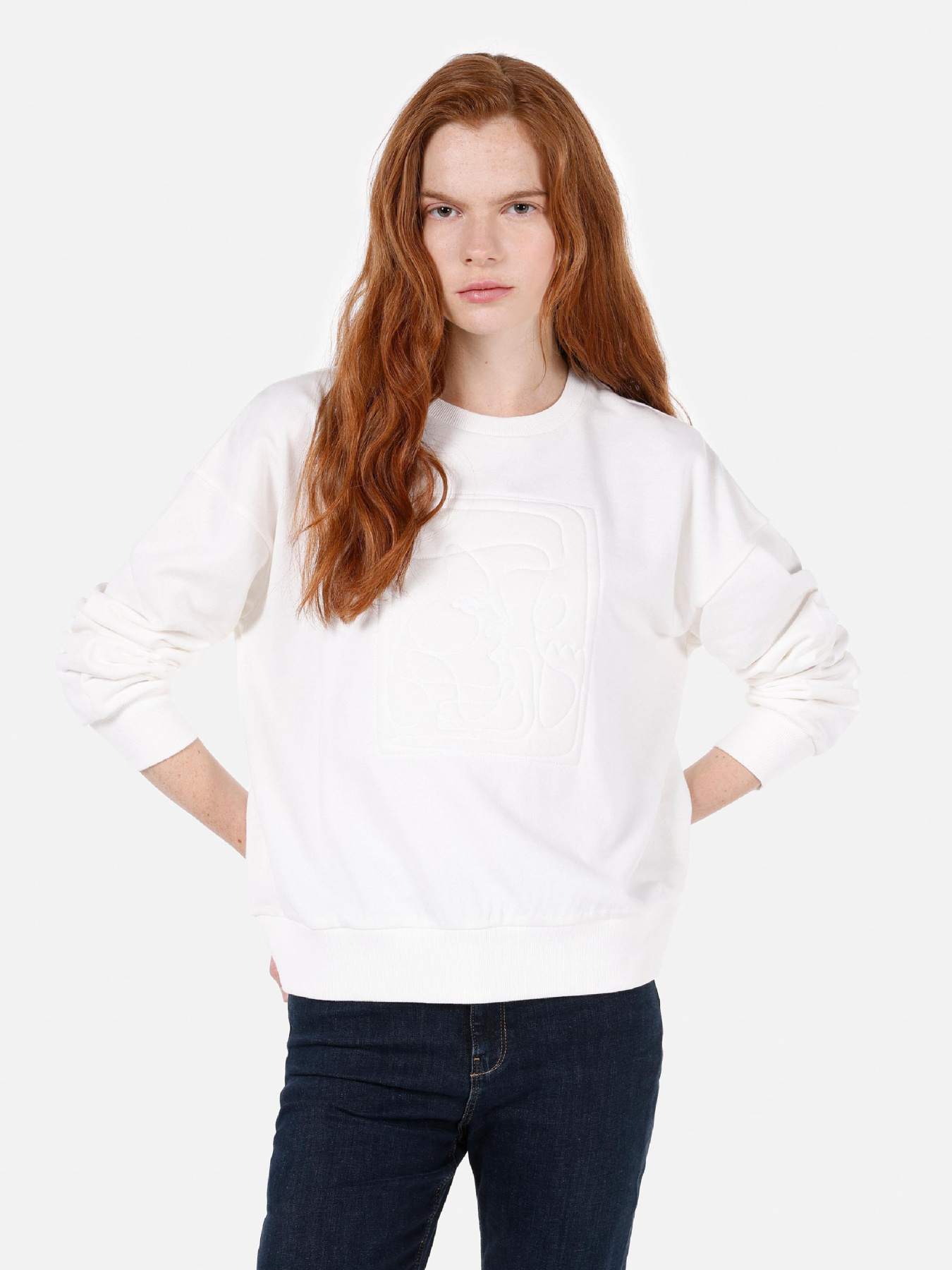 Худи и свитшоты Colin’s модель CL1072239_Q1.V1_WHT Фото