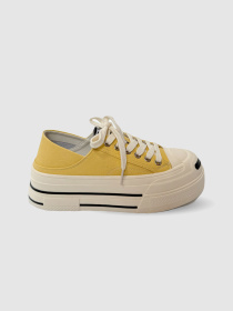 Кеди EVIE модель Yellow - 5031 Фото