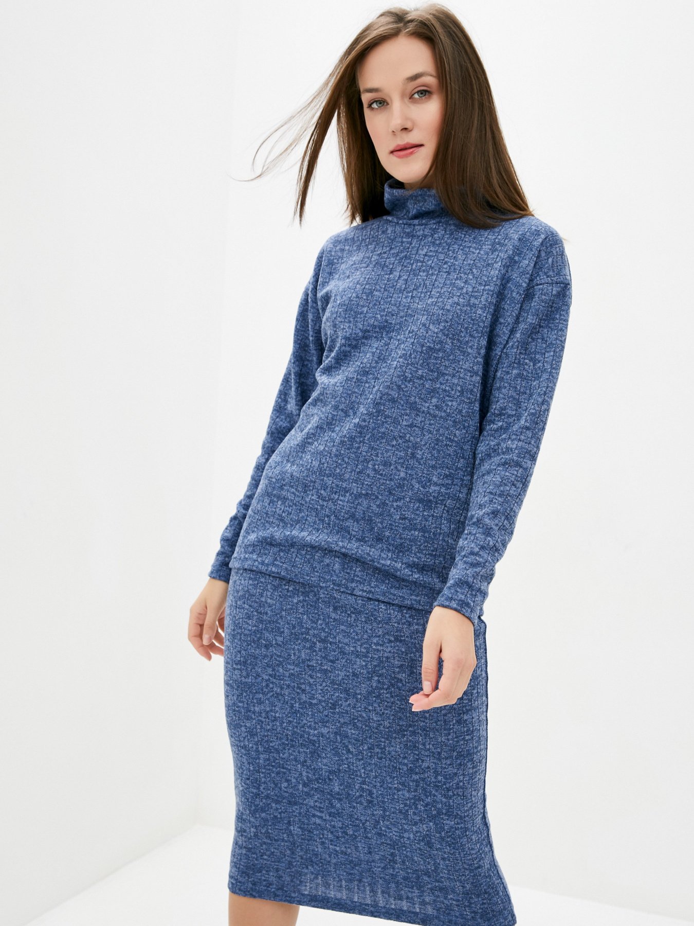 Костюми ISSA Plus модель 12270A_blue Костюми ISSA Plus модель 12270A_blue Фото
