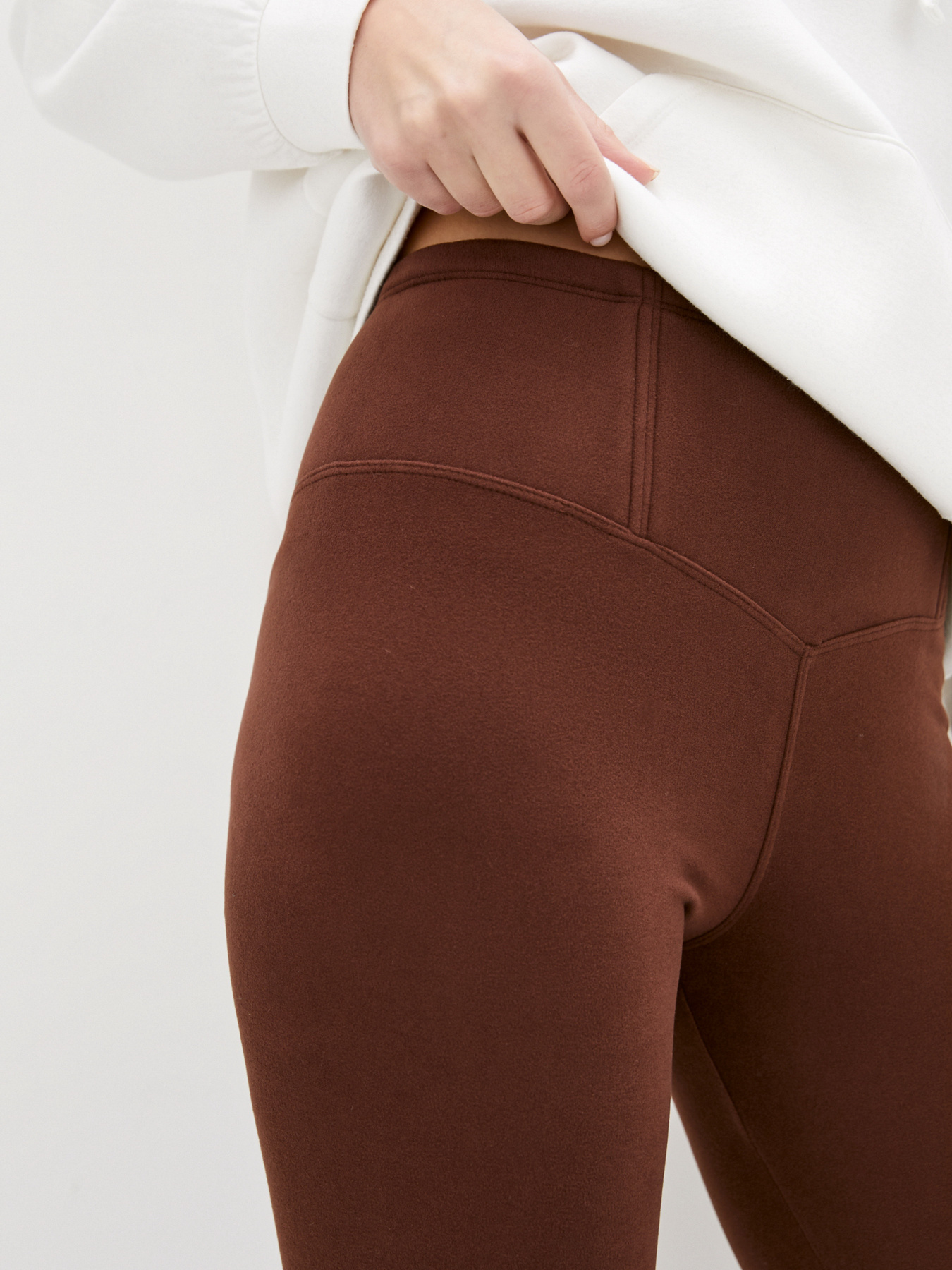 Штани ISSA Plus модель 4444A_brown Фото