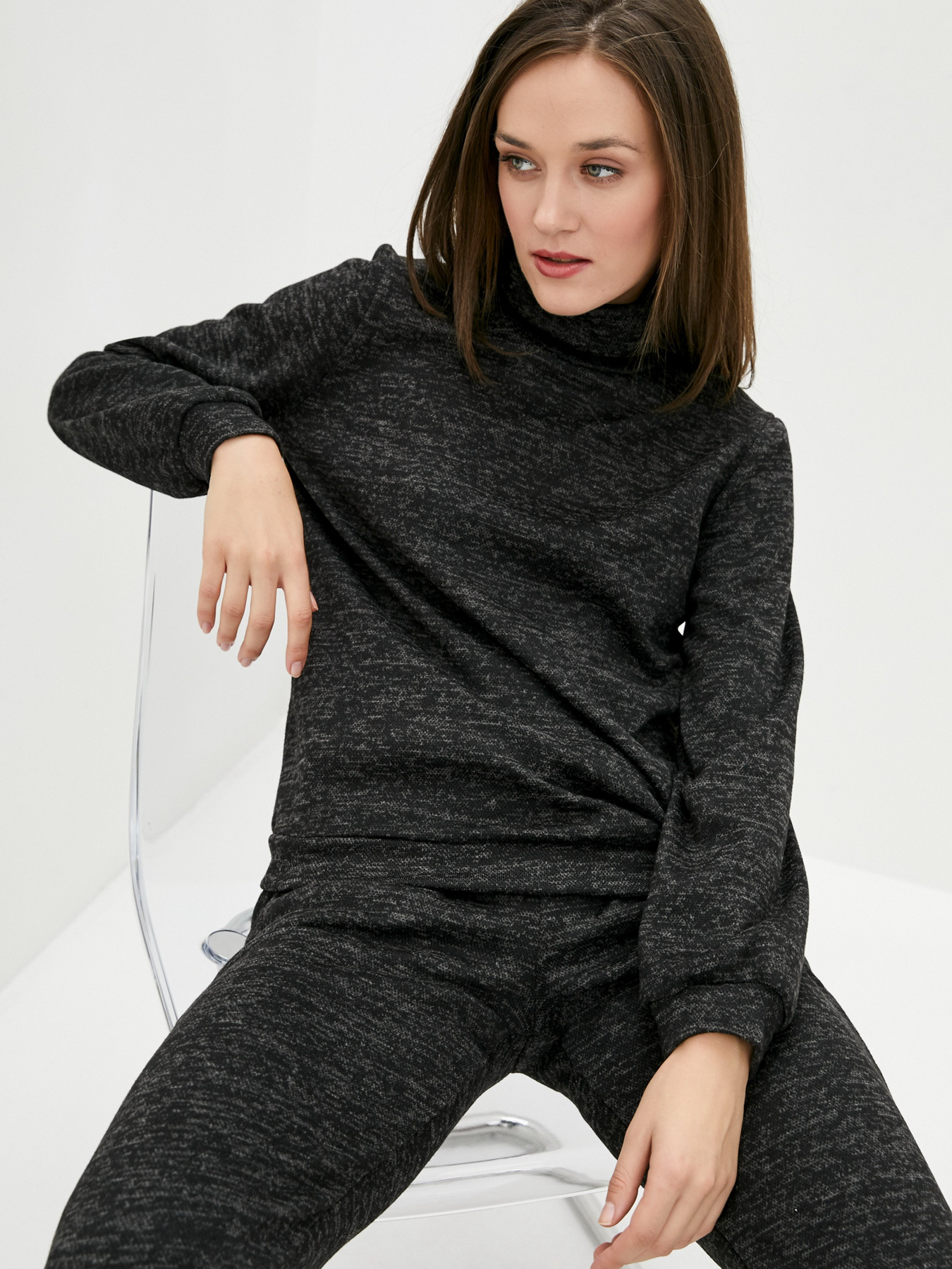 Костюми ISSA Plus модель 12218A_black Фото