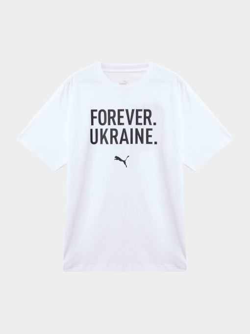 Футболки і поло PUMA 2 Ukraine Ukraine Tee модель 690091 Фото