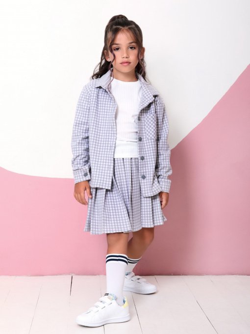 Костюми ISSA Plus модель CD-446_gray Фото
