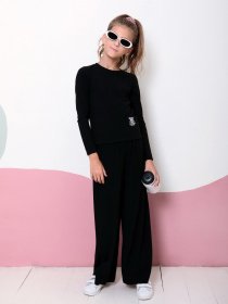 Костюмы ISSA Plus модель CD-441_black Фото