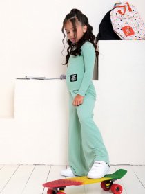Костюмы ISSA Plus модель CD-441_olive Фото