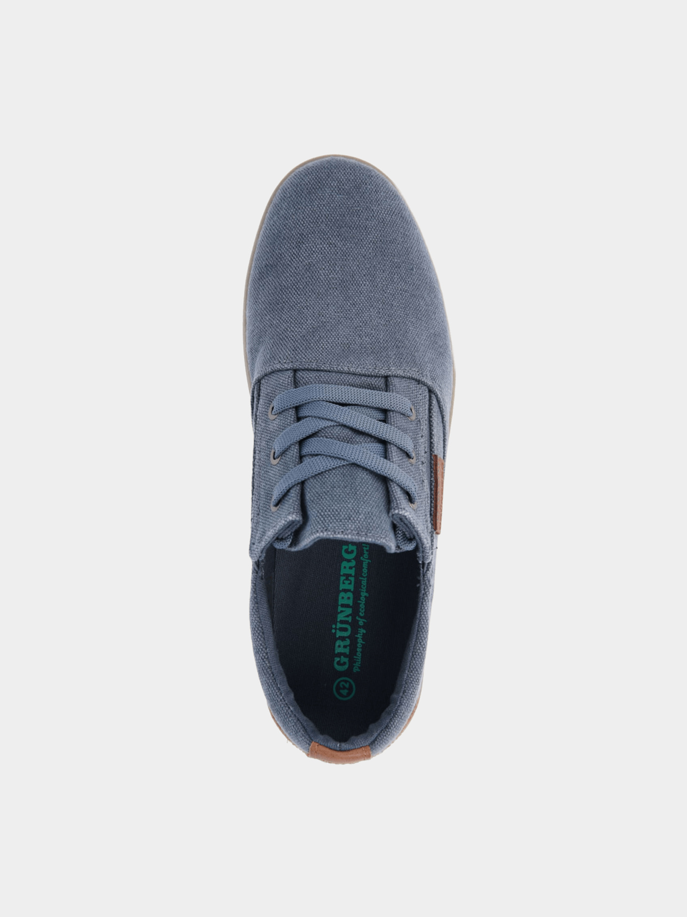 Кеды Grunberg модель Ан-157218/09-02E-denim Фото