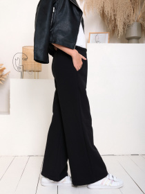 Брюки ISSA Plus модель CD-439_black Фото