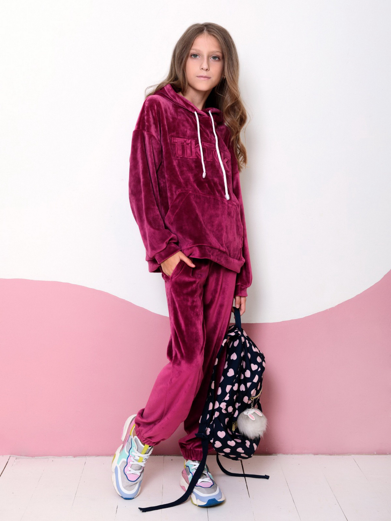 Костюми ISSA Plus модель CD-443_raspberry Фото