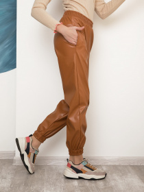 Брюки ISSA Plus модель CD-411_mustard Фото
