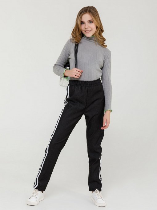 Брюки ISSA Plus модель CD-416_black Фото