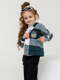 Рубашки ISSA Plus модель CD-427_green Фото