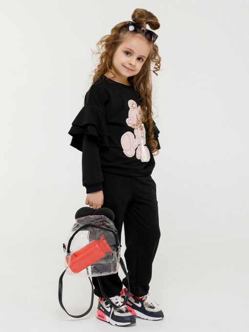 Костюми ISSA Plus модель CD-403_black Фото