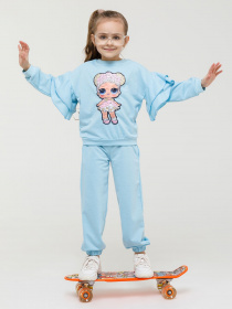 Костюми ISSA Plus модель CD-402_blue Фото