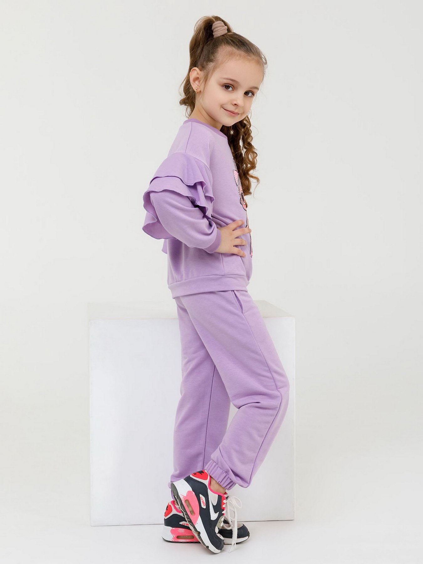 Костюми ISSA Plus модель CD-402_lilac Фото