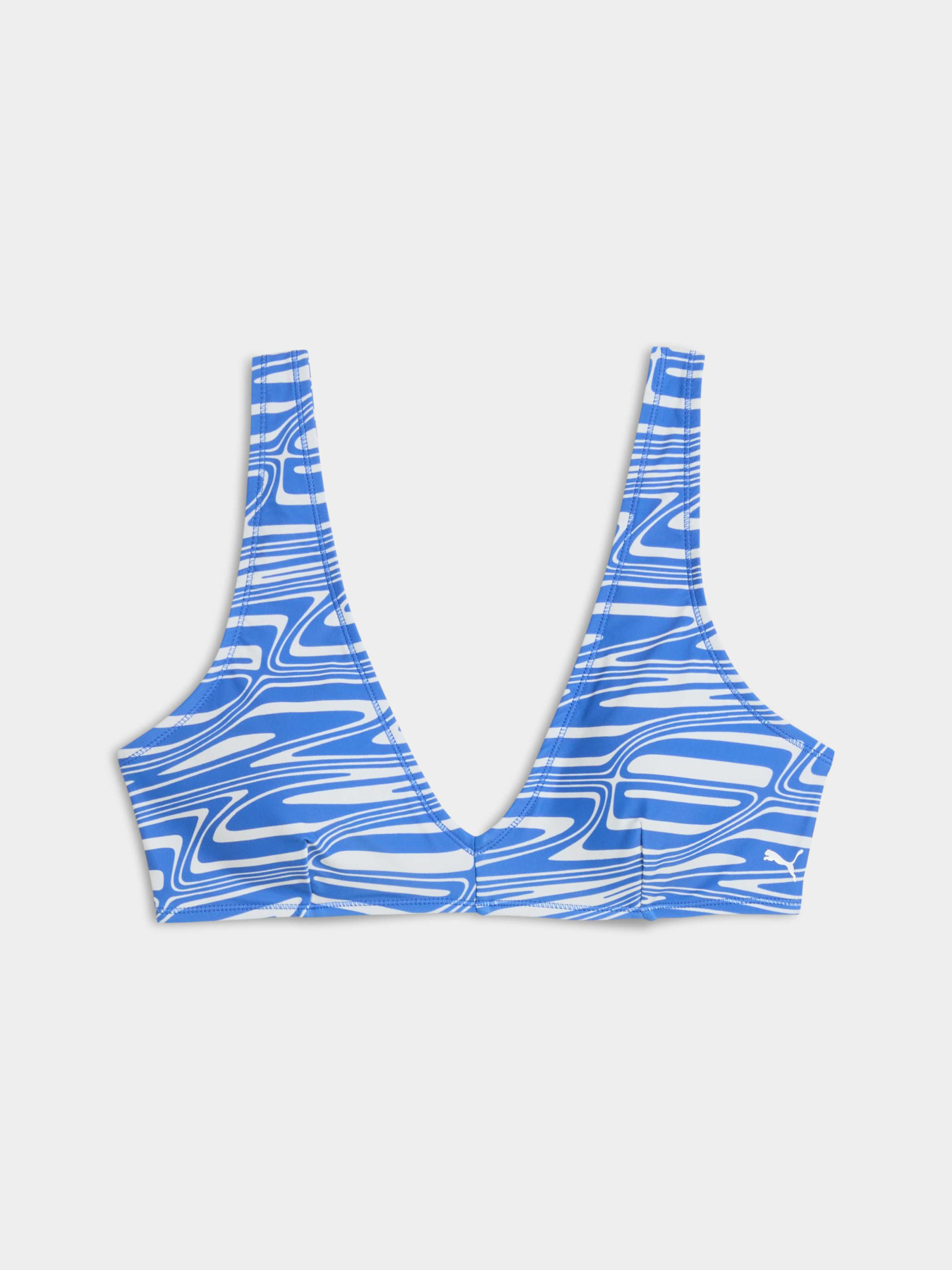Одежда для пляжа PUMA Swim Women Plunge Top 1 модель 947019 Фото
