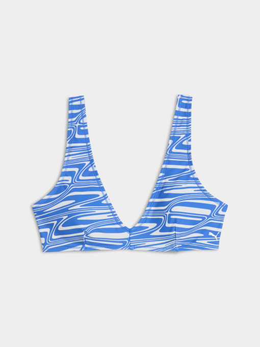 Одежда для пляжа PUMA Swim Women Plunge Top 1 модель 947019 Фото