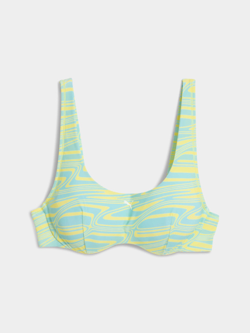 Одежда для пляжа PUMA Swim Women Printed Scoo модель 947048 Фото